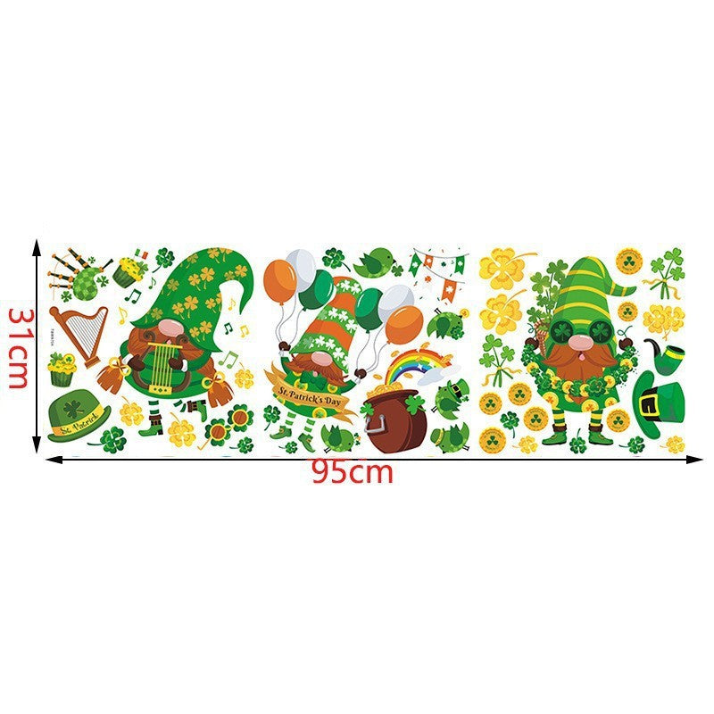 Wholesale St. Patrick's Day Window Stickers Decoration